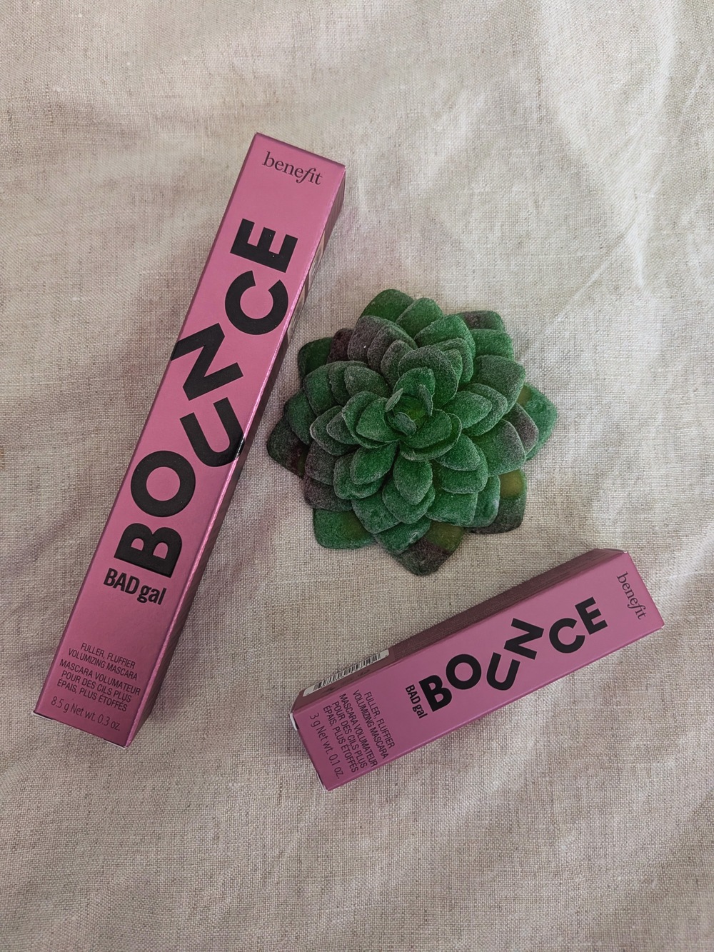 Benefit BADgal Bounce Volumizing Mascara Full Size + Mini Travel Duo NWT